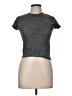 Lululemon Athletica Tweed Gray Short Sleeve Turtleneck Size 8 - photo 1