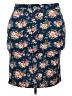 Doublju Floral Blue Casual Skirt Size 2X - photo 1