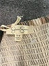 Jessica Simpson 100% Rayon Stripes Ivory Tan Jumpsuit Size L - photo 4