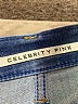 Celebrity Pink Solid Blue Jeans Size 30 waist - photo 7