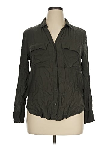 H&M Long Sleeve Button-Down Shirt (view 1)