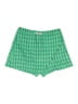 Buddy Love 100% Polyester Houndstooth Green Skort Size XS - photo 1