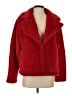 Sam Edelman 100% Polyester Red Faux Fur Jacket Size S - photo 1