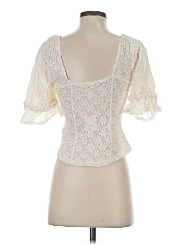 Free People Short Sleeve Blouse (view 2)