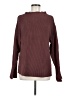 bryn WALKER Burgundy Turtleneck Sweater Size M - photo 1
