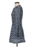 Maje 100% Polyester Argyle Blue Casual Dress Size EU (FR) 34 / US 2 - photo 5