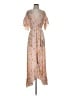 Moon River Tan Casual Dress Size S - photo 1