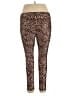 Torrid Animal Print Brown Active Pants Size 1X Plus (1) - photo 2