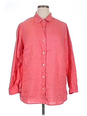 J.Jill 3/4 Sleeve Button-Down Shirt (view 1)