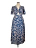Shein Paisley Blue Casual Dress Size L - photo 1