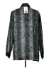 Selene Sport 100% Polyester Animal Print Silver Long Sleeve Blouse Size L - photo 2