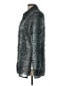 Selene Sport 100% Polyester Animal Print Silver Long Sleeve Blouse Size L - photo 5