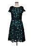 Nue by Shani 100% Polyester Teal Cocktail Dress Size 6 - photo 1