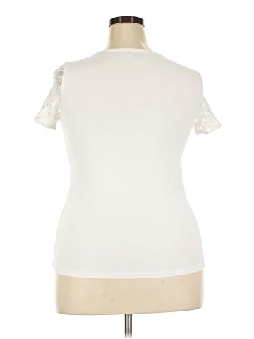 Halogen Short Sleeve Top (view 2)