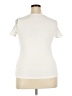 Halogen Ivory Short Sleeve Top Size XXL - photo 2