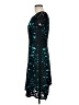 Nue by Shani 100% Polyester Teal Cocktail Dress Size 6 - photo 5