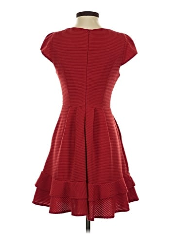 Buttons Casual Dress (view 2)