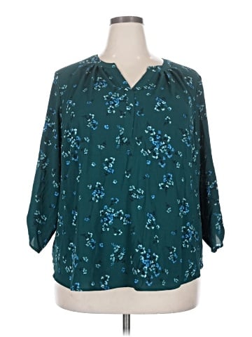 41Hawthorn 3/4 Sleeve Blouse (view 1)