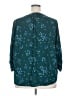 41Hawthorn Floral Teal 3/4 Sleeve Blouse Size 2X - photo 2