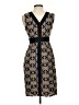 HD in Paris Print Black Cocktail Dress Size 2 - photo 2