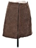 Blank NYC 100% Leather Brown Leather Skirt Size 25 waist - photo 1