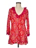 Mud Pie 100% Cotton Red Long Sleeve Blouse Size M - photo 1