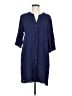 SimpleFun Blue Casual Dress Size M - photo 1