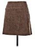 Blank NYC 100% Leather Brown Leather Skirt Size 25 waist - photo 2