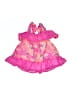 Little Lass 100% Polyester Paisley Pink Dress 9-12 MO / 12 MO - photo 1