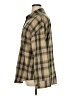 Fantaslook 100% Polyester Plaid Green Long Sleeve Blouse Size XL - photo 5
