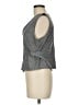 LOFT Versa Gray Sleeveless Blouse Size M - photo 5