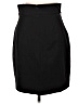 Witchery Solid Black Formal Skirt Size 12 - photo 2