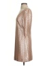Etcetera Metallic Tan Cocktail Dress Size 00 - photo 5