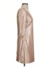 Etcetera Metallic Tan Cocktail Dress Size 00 - photo 4