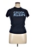 Calvin Klein 100% Polyester Blue Short Sleeve T-Shirt Size 14 - photo 1