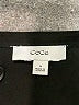 CeCe Black Short Sleeve Top Size M - photo 7