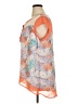 Signature Studio 100% Polyester Orange Sleeveless Blouse Size 1X - photo 5