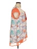 Signature Studio 100% Polyester Orange Sleeveless Blouse Size 1X - photo 4