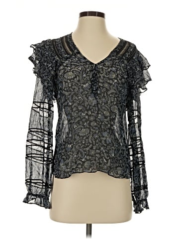 Veronica Beard Long Sleeve Blouse (view 1)