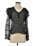 Veronica Beard Black Long Sleeve Blouse Size S (estimated) - photo 1