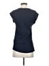 Massimo Dutti Blue Short Sleeve Top Size S - photo 2