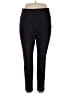 Hue Solid Black Active Pants Size XL - photo 1