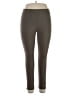 Hue Solid Gray Active Pants Size XL - photo 1