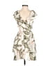 Express Print Ivory Cocktail Dress Size XS - photo 1