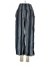 Shinestar 100% Rayon Stripes Blue Casual Pants Size S - photo 1
