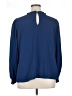 CeCe Blue Long Sleeve Blouse Size 1X - photo 2