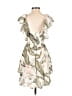 Express Print Ivory Cocktail Dress Size XS - photo 2