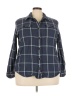 L.L.Bean Plaid Blue Long Sleeve Button-Down Shirt Size 2X - photo 1