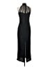 Lawrence Kazar 100% Polyester Solid Black Cocktail Dress Size S (petite) - photo 2