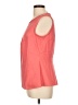 St. John Orange Sleeveless Top Size L - photo 5